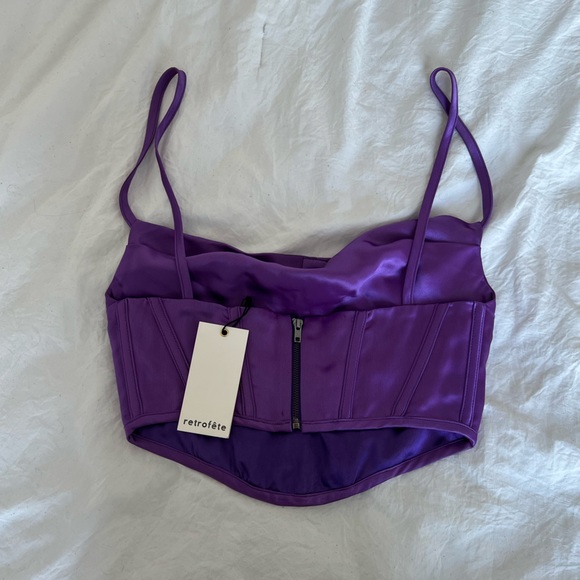 Retrofete NWT Celia Top - Picture 2 of 3